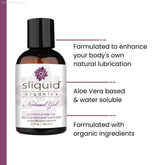 Natural Gel – Sliquid Organics Aloe Vera Based Lubricant